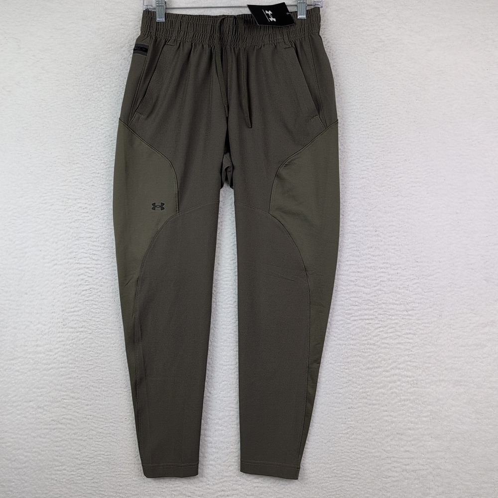 NWT Under Armour Unstoppable Hybrid Pants Women's XS Olive Green